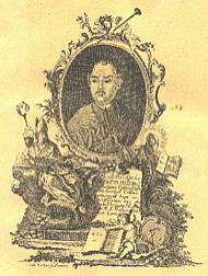 Padányi Biró Márton arcképe a Compendiosa c. művében