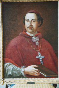 Padányi Biró Márton püspök arcképe a veszprémi érseki palotában